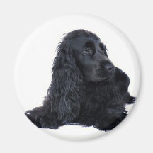 Cocker Spaniel friendship Refrigerator Magnet