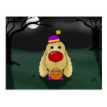 Cocker Spaniel Halloween Postcards