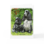 Cocker Spaniel & puppy 9W017D-068 cards