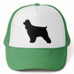 Cocker Spaniel Silhouette hats