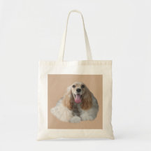Cocker Spaniel Smiling Tote Bag