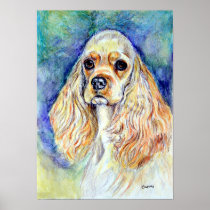 Cocker Spaniel Wall Print