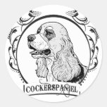 Cockerspaniel T-shirt Stickers