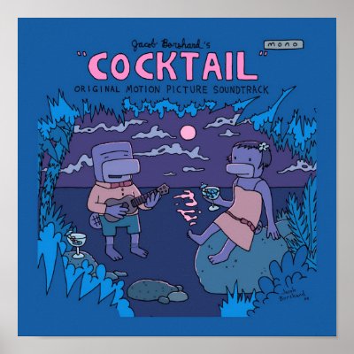Cocktail Album Cover Poster by creebobby