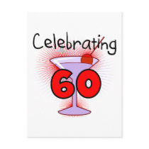 Cocktail Celebrating 60 Tshirts and Gifts