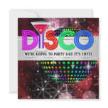 Cocktail Disco Dance Party Invitations