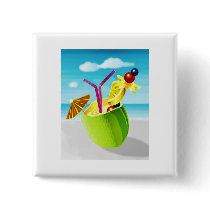 Cocktail in a Coconut