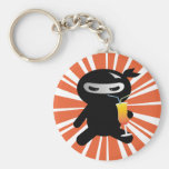 Cocktail Ninja keychains