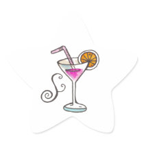 Cocktail Sticker