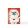 Cocoa Pop Art Pooch-Note Card