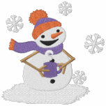 Cocoa Snowman embroidered shirts
