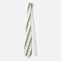 Coconut Tree Botanical Illustration Custom Tie