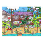 Coconut Tree Divers postcard