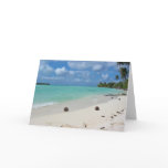 Coconuts on the Beach Card