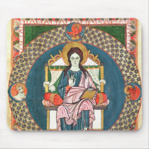 Cod. 1948 Christ in Majesty Mousepads