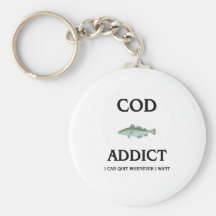 Cod Addict Keychains