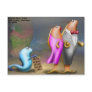 Cod Fishing Beggar Offbeat Funny Gifts & Tees Postcard