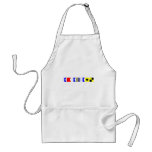 Code Flag Abagail aprons
