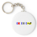 Code Flag Abagail keychains