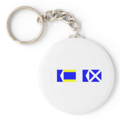 Code Flag Adam Key Chains by CptMikey