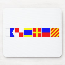 Code Flag Audrey Mouse Pad