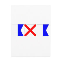 Code Flag Ava Postcard