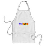 Code Flag Carly aprons