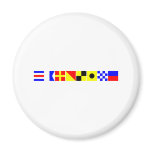 Code Flag Caroline magnets
