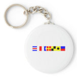 Code Flag Charlie keychains