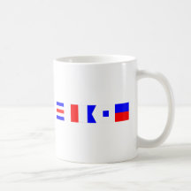 Code Flag Chase Coffee Mugs