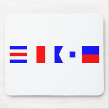 Code Flag Chase Mouse Mat
