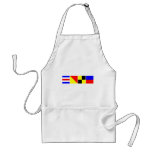 Code Flag Cole aprons