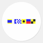 Code Flag Daniel Stickers