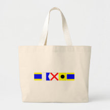 Code Flag David Tote Bags