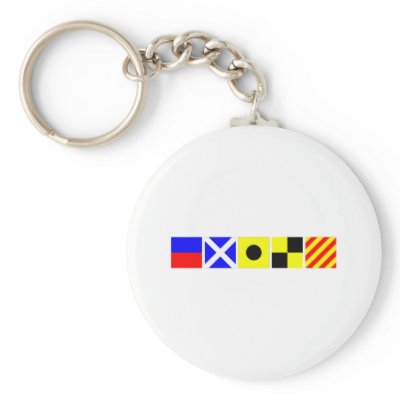 Code Flag Emily Key Chain by CptMikey
