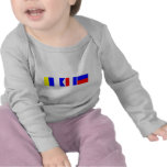 Code Flag Kate t-shirts