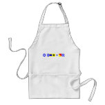 Code Flag Madison aprons