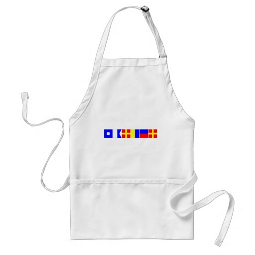 Code Flag Parker Aprons
