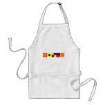 Code Flag Riley aprons