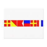 Code Flag Robert postcards