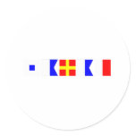 Code Flag Sarah stickers