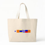 Code Flag Sydney Tote Bags