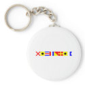 Code Flag Victoria keychains