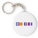 Code Flag Wyatt keychains