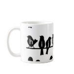 Code Key - Birds on a wire mugs