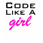 Code Like a Girl t-shirts
