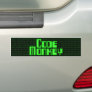 Code Monkey Bumper Sticker