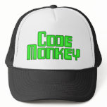 Code Monkey Cap hats