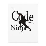 Code Ninja postcards