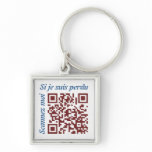 Code QR keychains